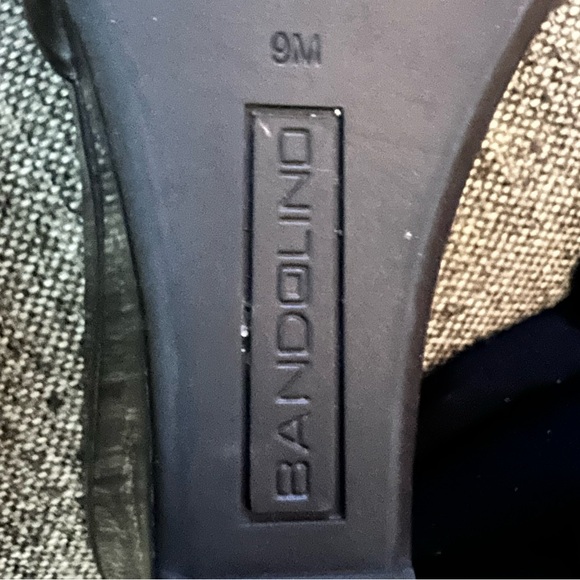 Brown sz 9 Bandolino wedge shoes with cute bow - Picture 6 of 6